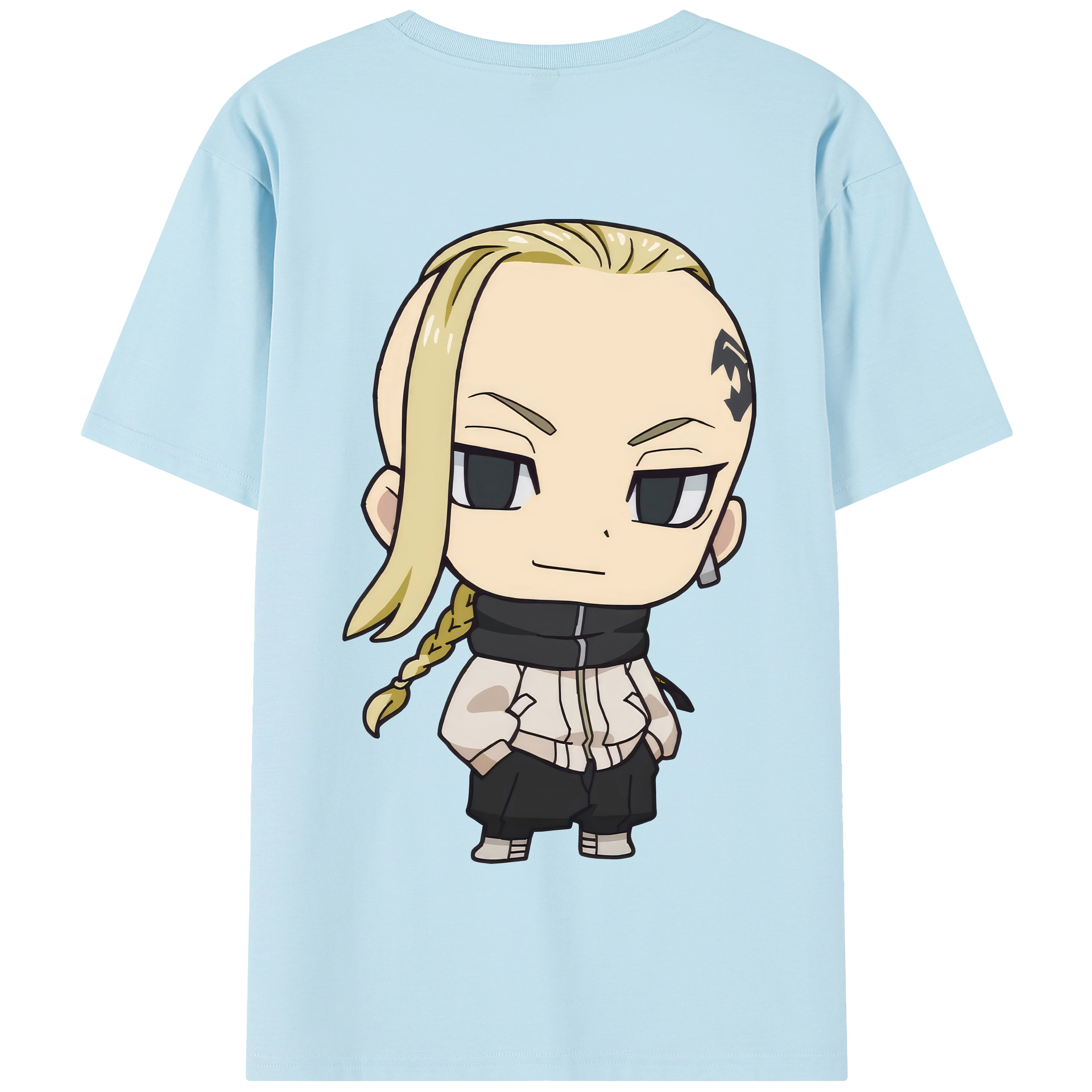 （画像用） 東京リベンジャーズ Tokyo Revengers 綿100％半袖Tシャツ（背面プリント）